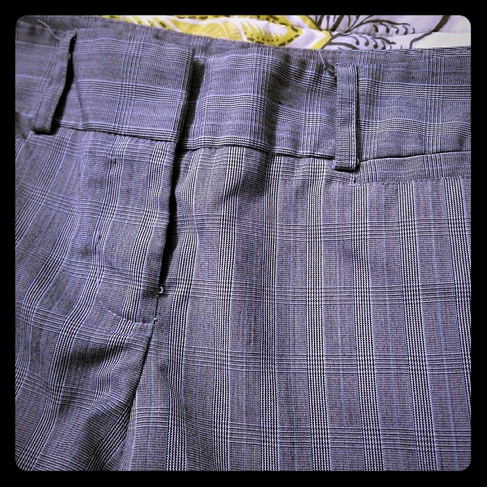 Gray dress pants